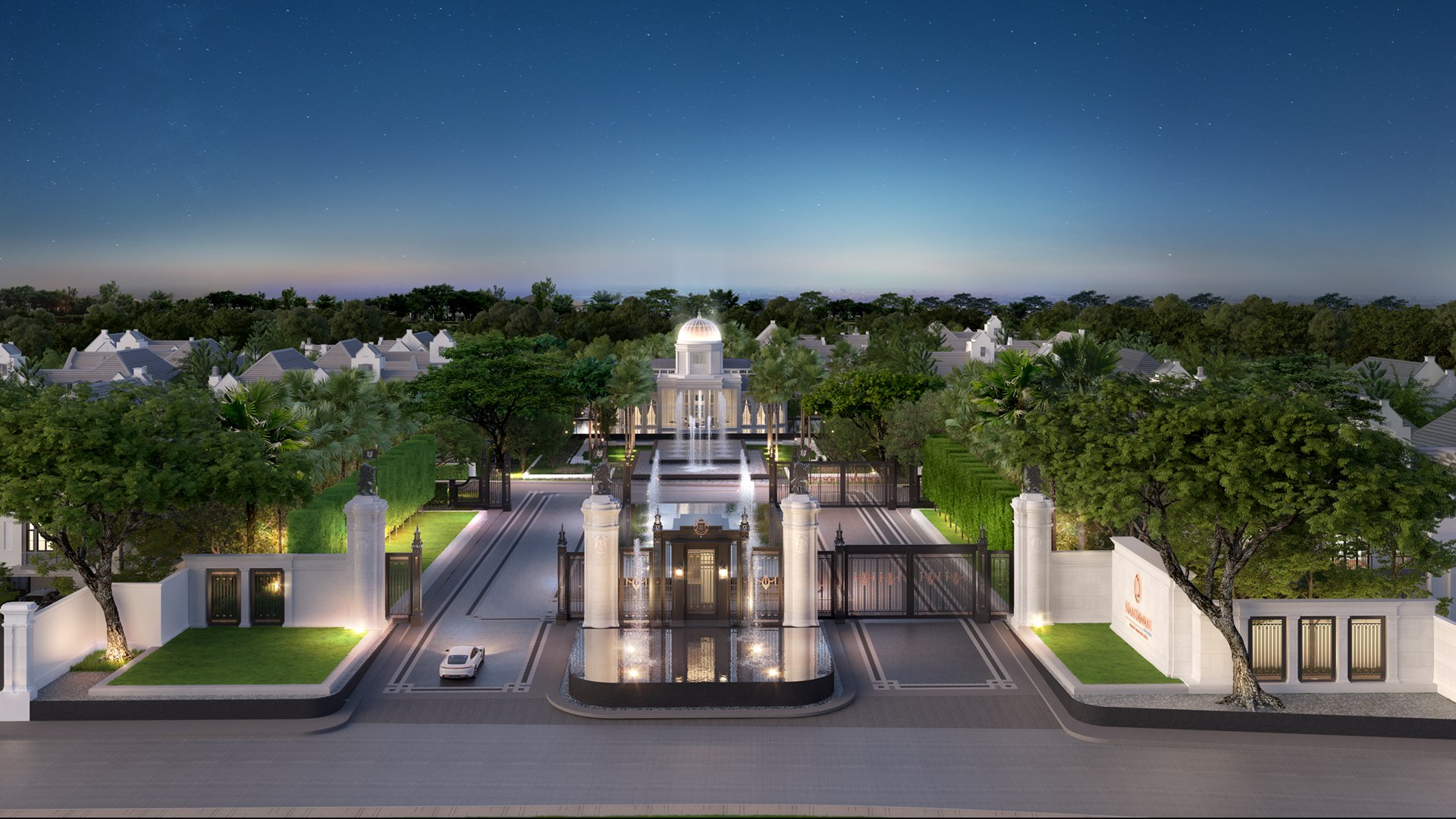 Nantawan Pool Villa Rama9 New Krungthepkretha — official render 1
