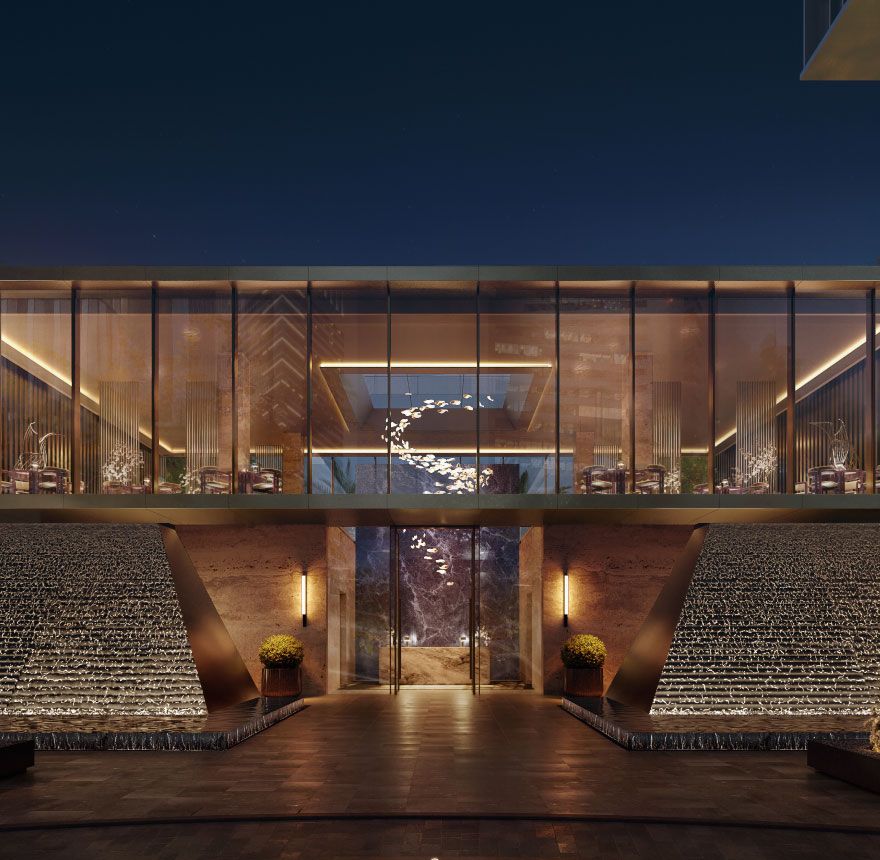 Jumeirah Residences Emirates Towers — official render 1