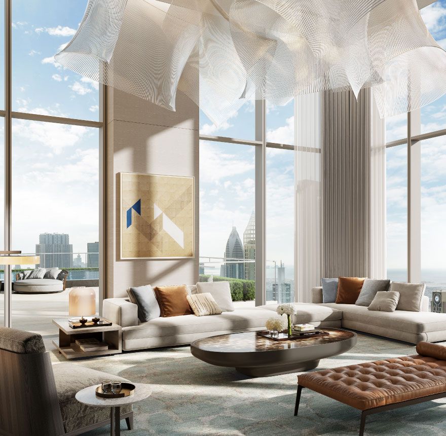 Jumeirah Residences Emirates Towers — official render 3