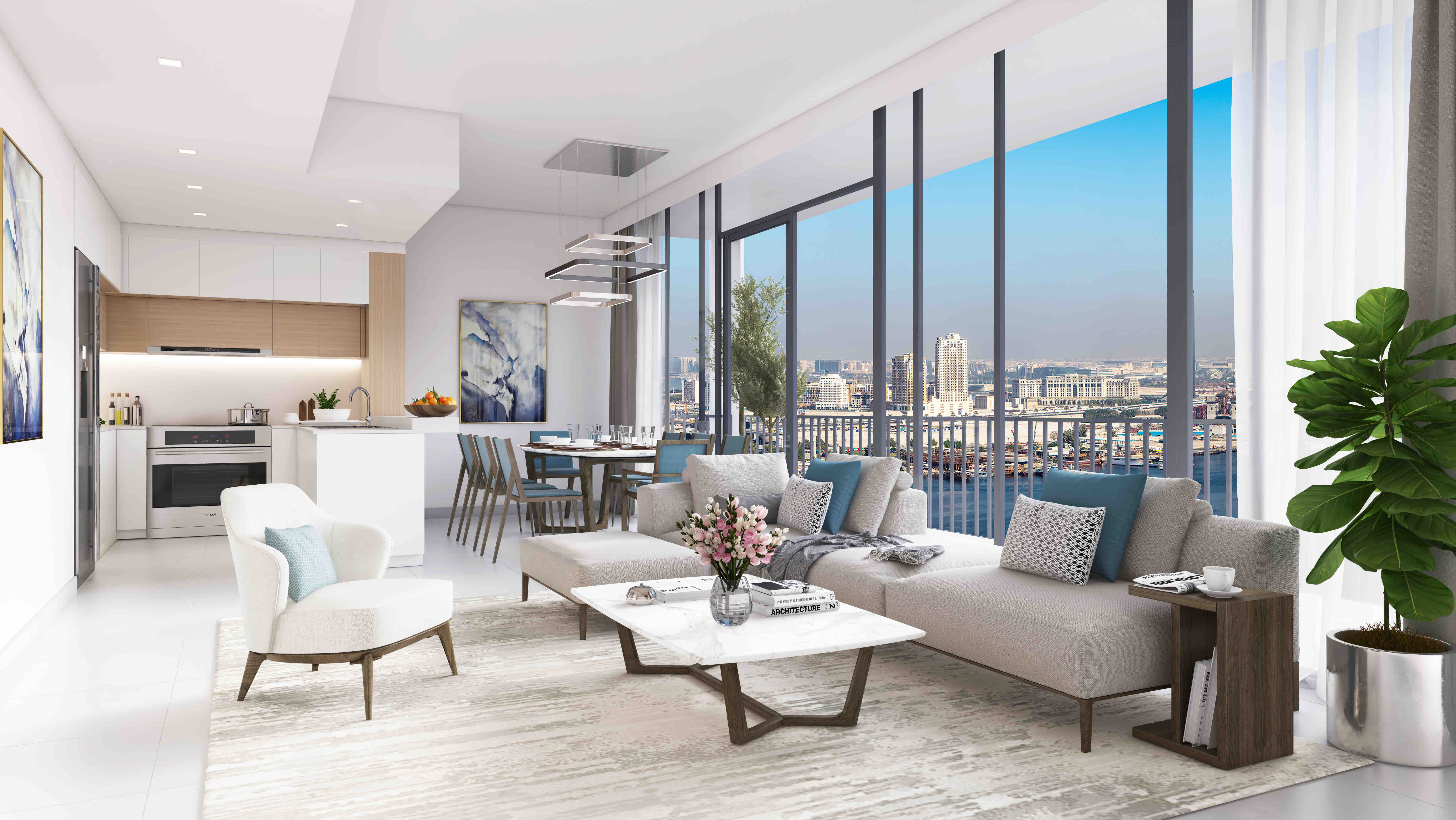 17 Icon Bay at Dubai Creek Harbour — official render 1