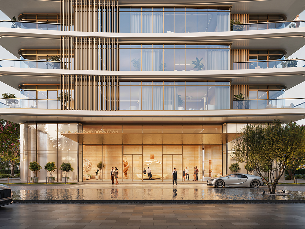 Address Grand Downtown at Downtown Dubai — official render 4
