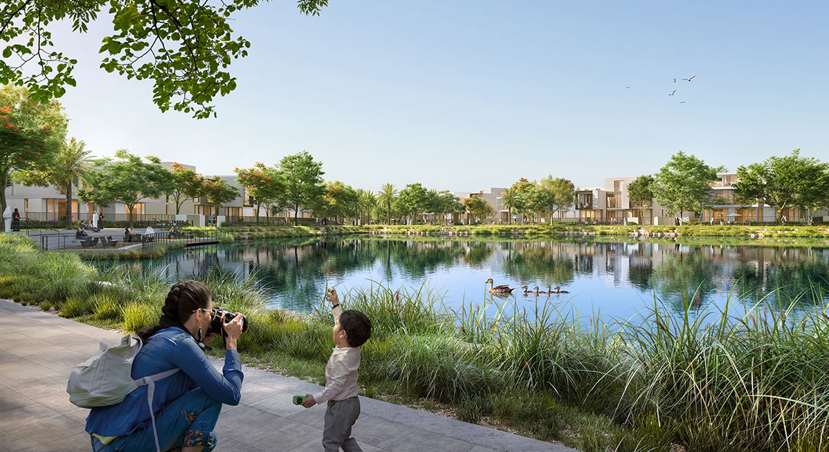 Address Hillcrest Villas at Dubai Hills Estate — official render 1