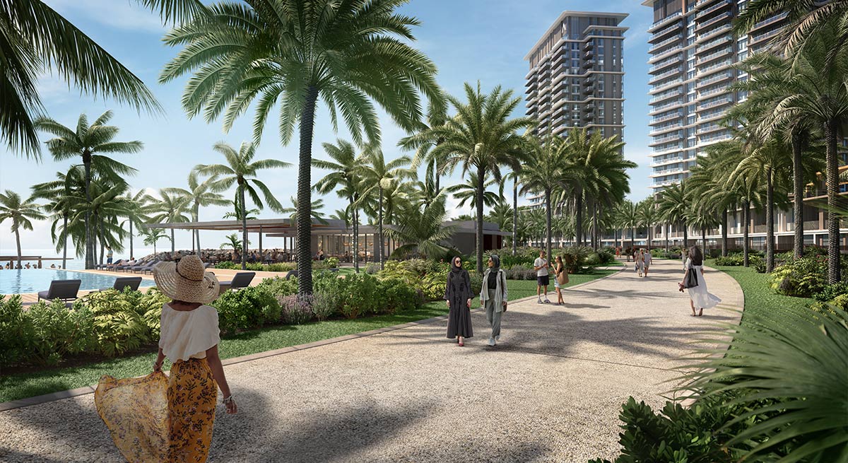 Address Residences Al Marjan Island — official render 1