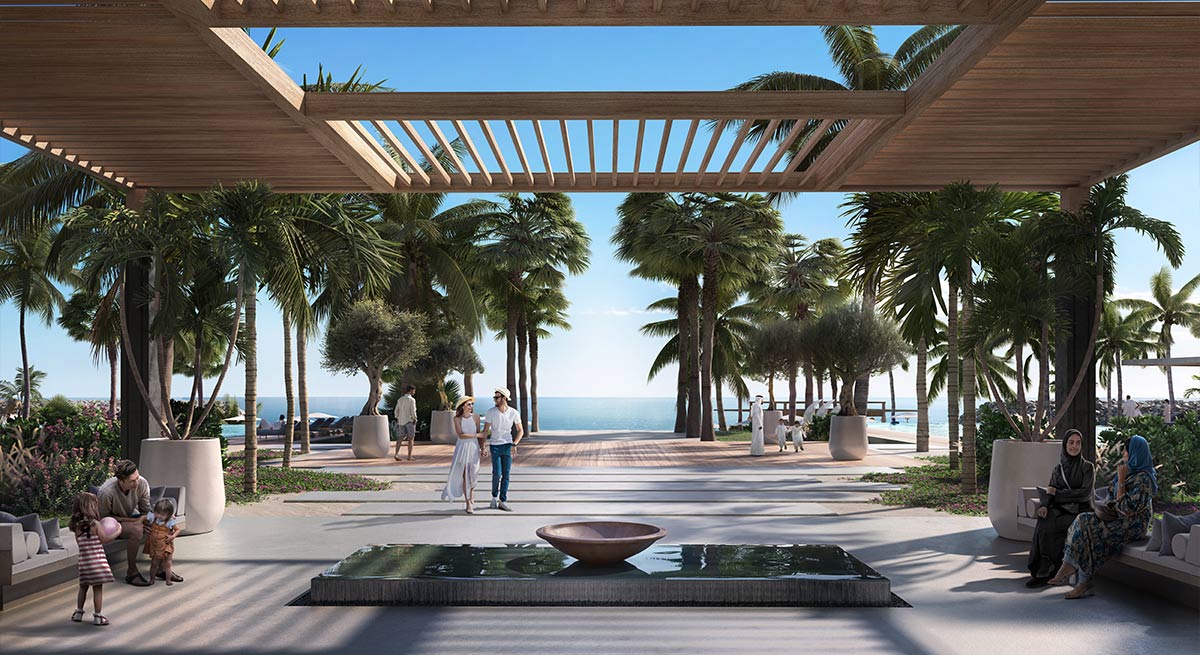 Address Residences Al Marjan Island — official render 2