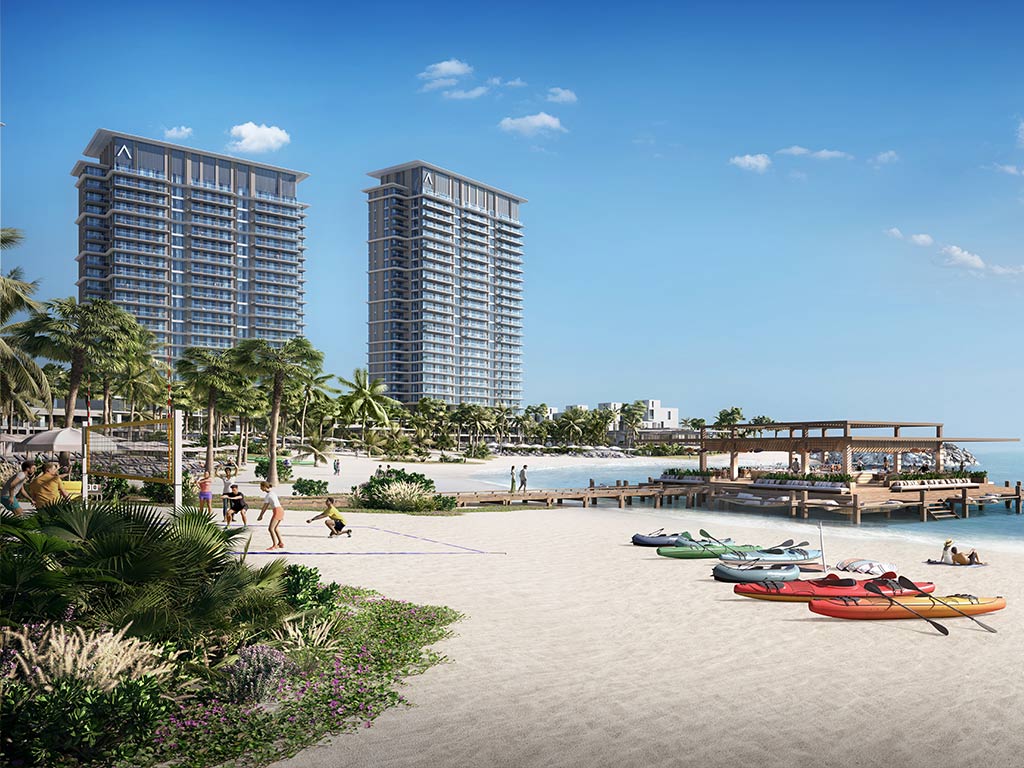 Address Residences Al Marjan Island — official render 3