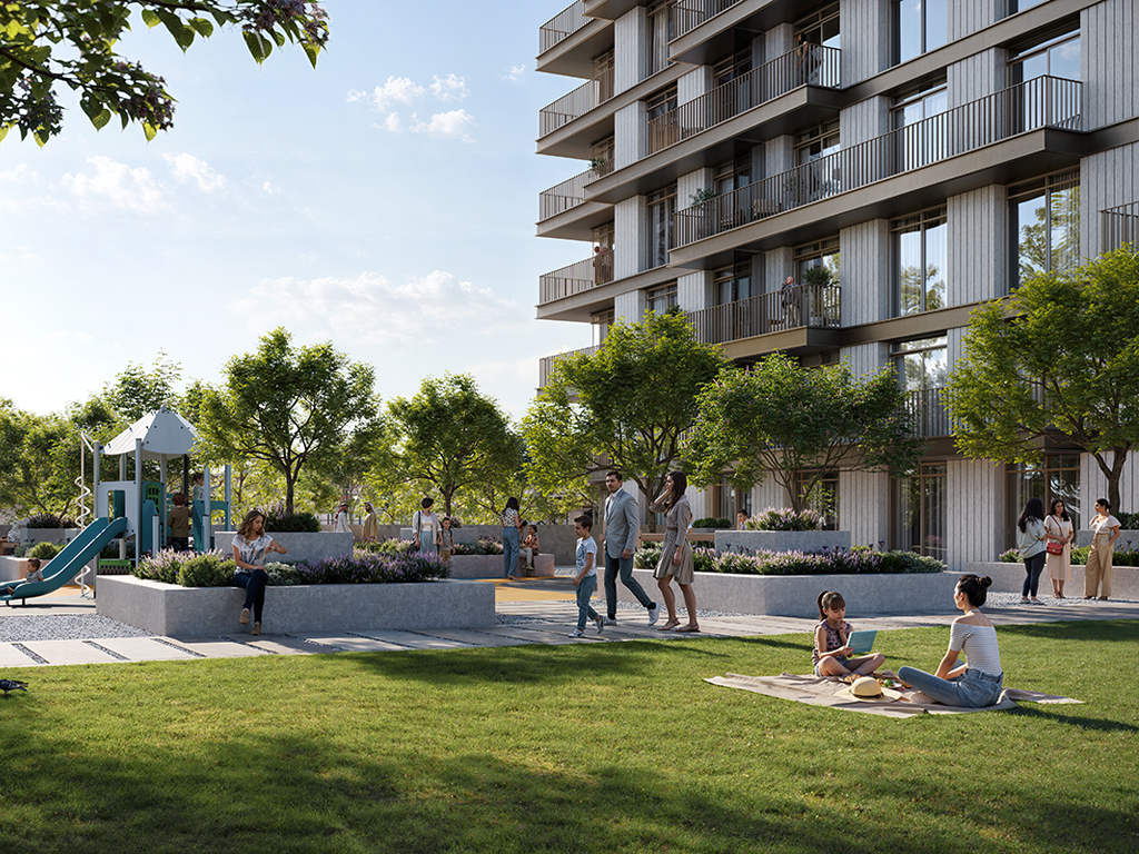 Address Residences at Dubai Creek Harbour — official render 3