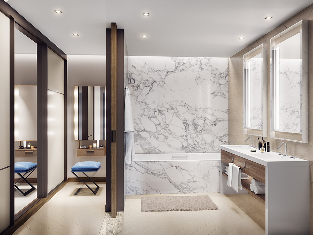 Address Residences Dubai Opera at Downtown Dubai — official render 1