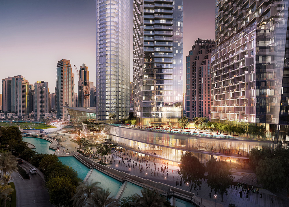 Address Residences Dubai Opera at Downtown Dubai — official render 2