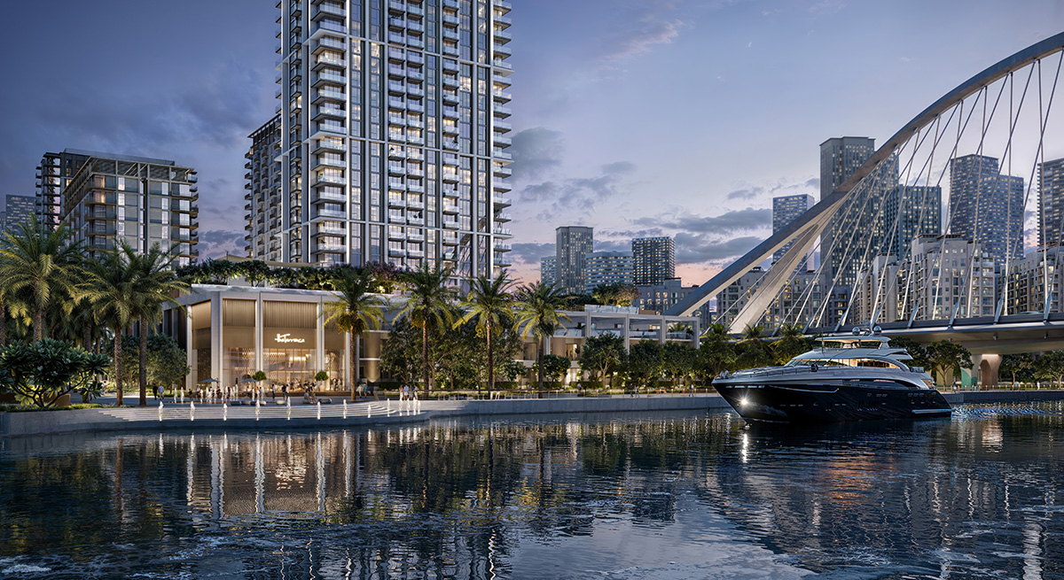 ARLO at Dubai Creek Harbour — official render 2