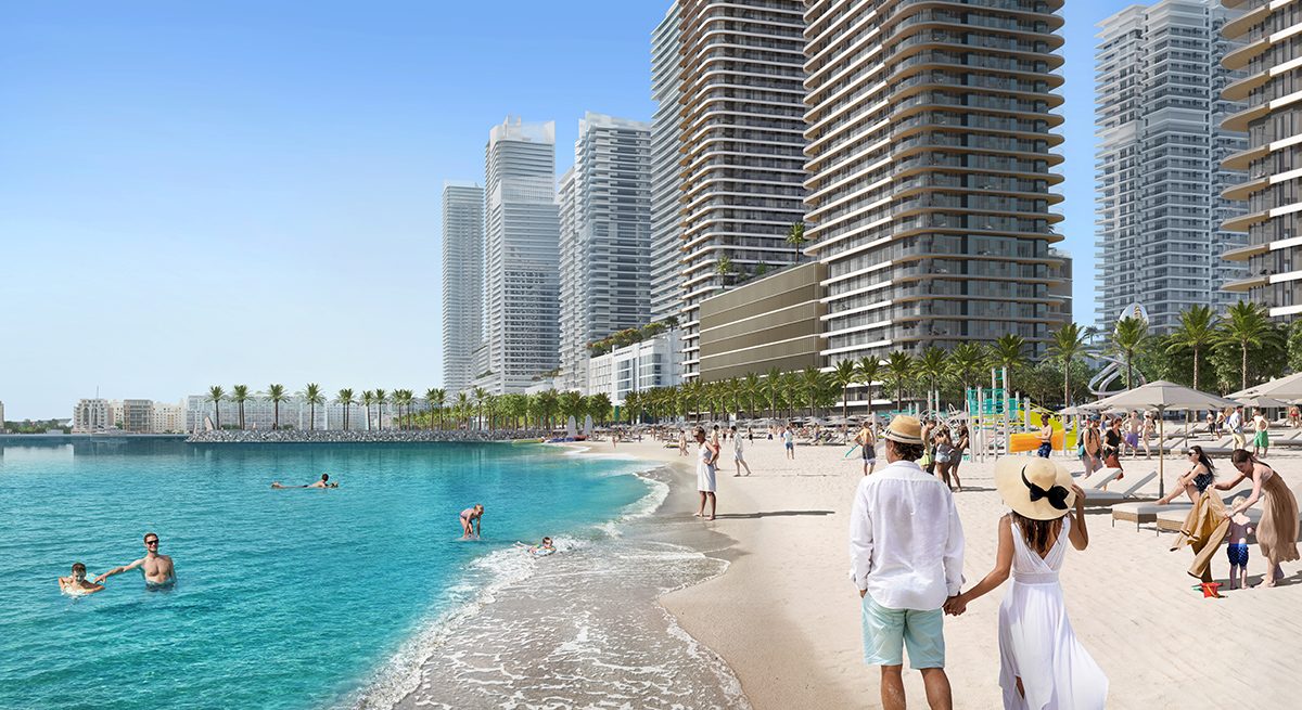 Bayview by Address Resorts at Emaar Beachfront — official render 1