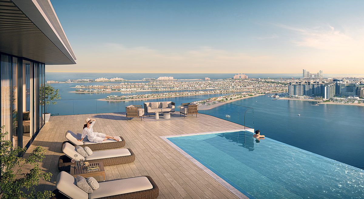 Bayview by Address Resorts at Emaar Beachfront — official render 2