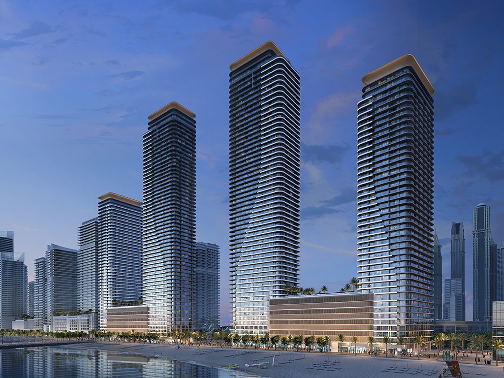 Bayview by Address Resorts at Emaar Beachfront — official render 3