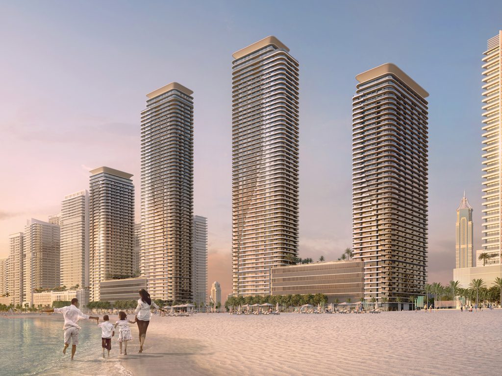 Bayview by Address Resorts at Emaar Beachfront — official render 4