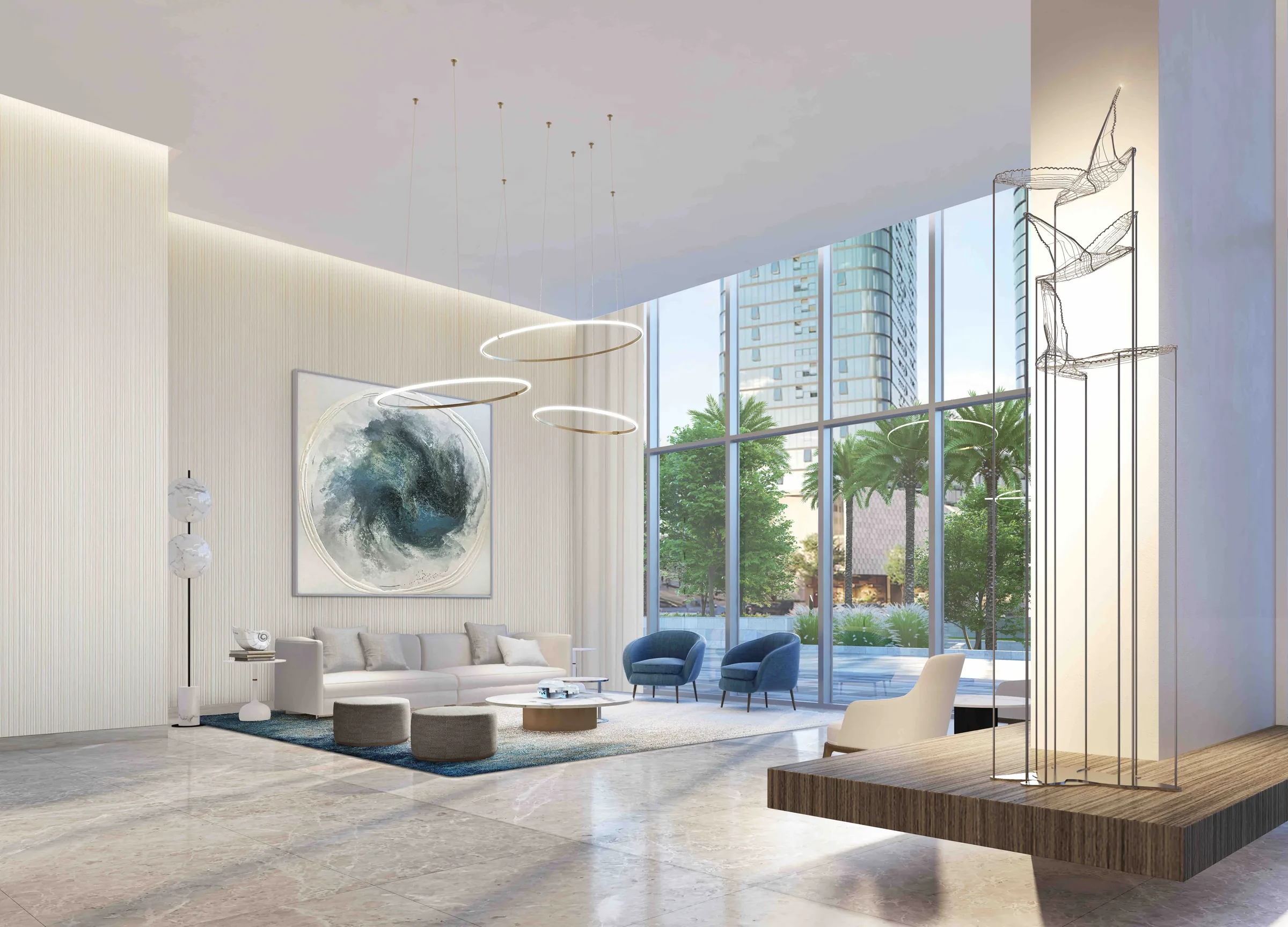 Beach Isle at Emaar Beachfront — official render 1