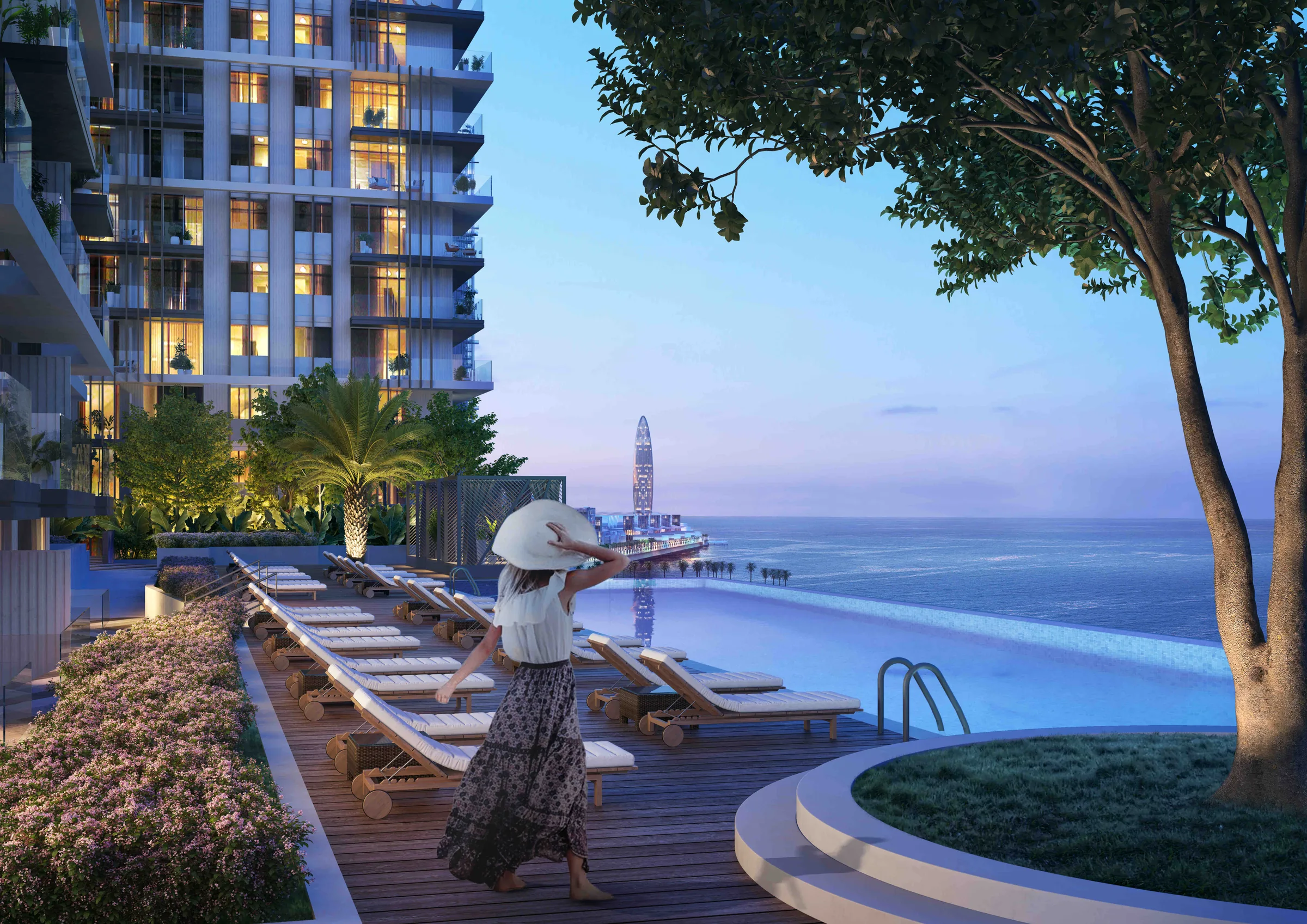 Beach Isle at Emaar Beachfront — official render 2