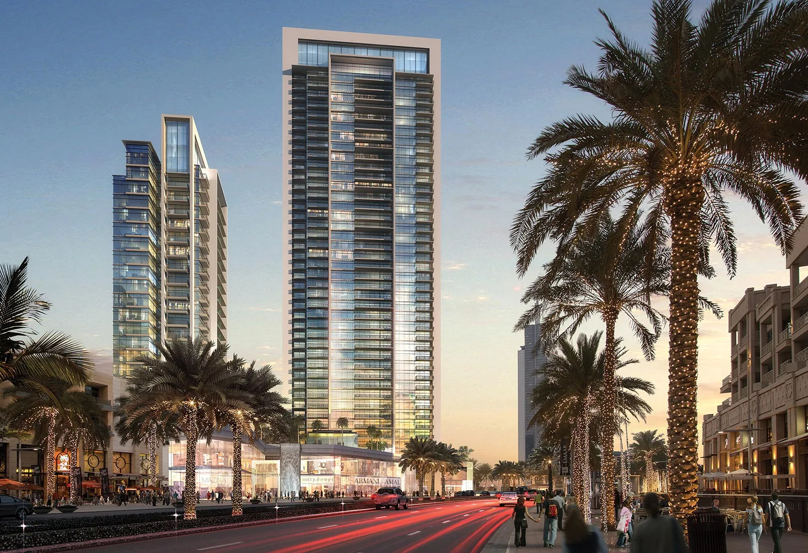 BLVD Crescent in Downtown Dubai — Condominium — Dubai, Downtown Dubai