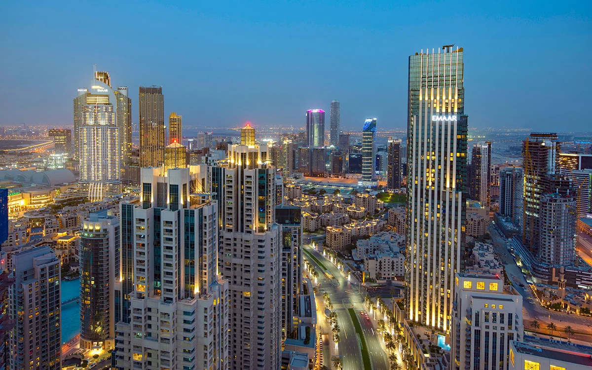 BLVD Crescent in Downtown Dubai — official render 1