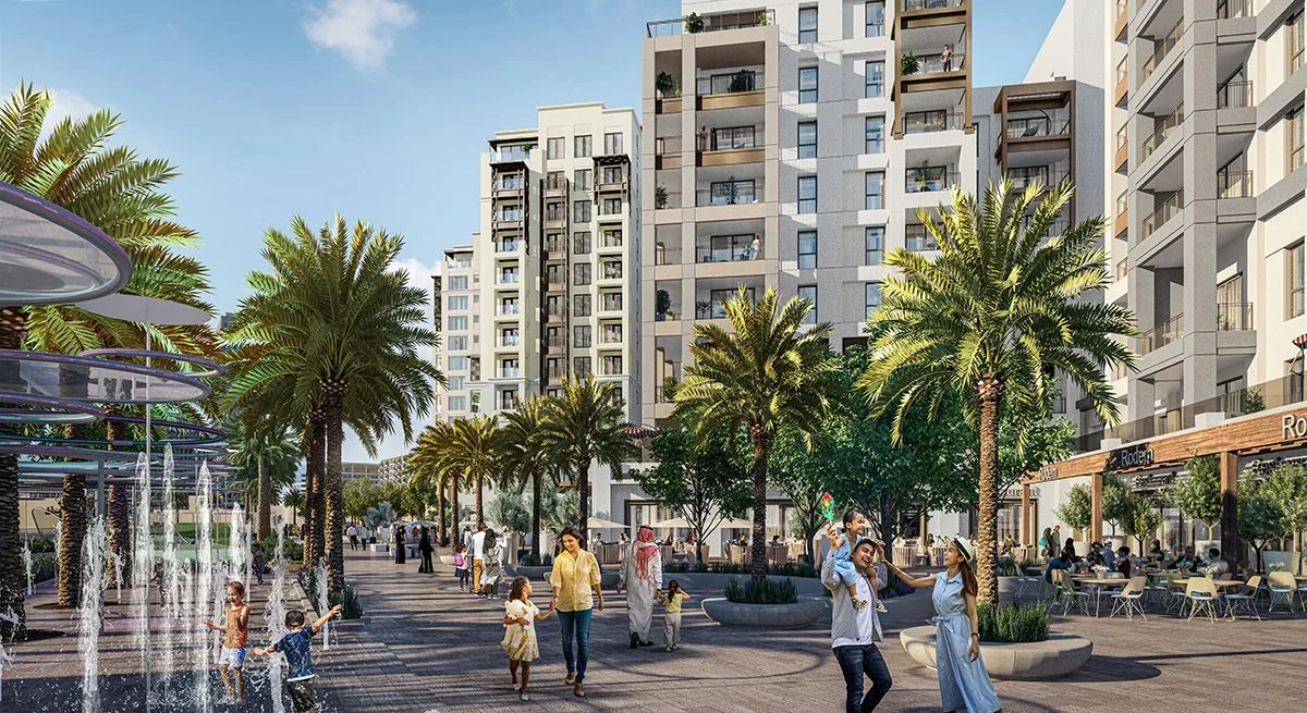 Cedar at Dubai Creek Harbour — official render 2