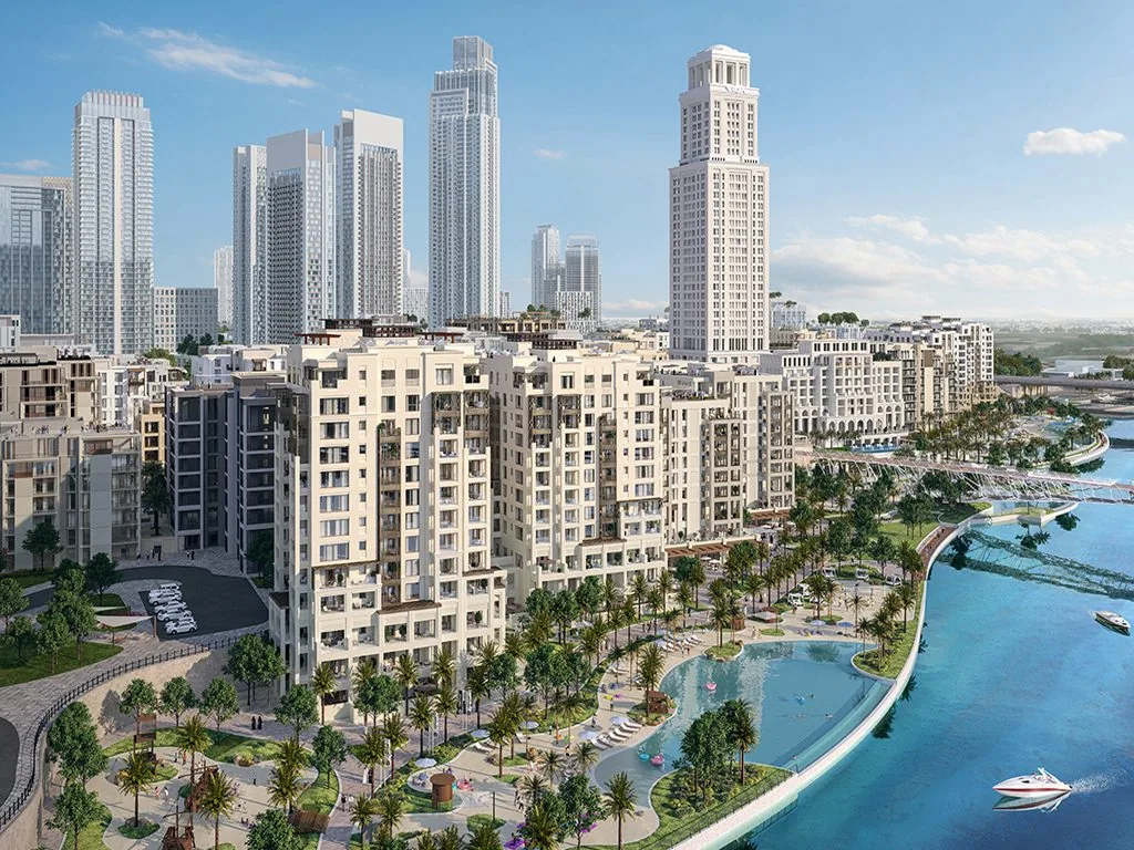 Cedar at Dubai Creek Harbour — official render 3