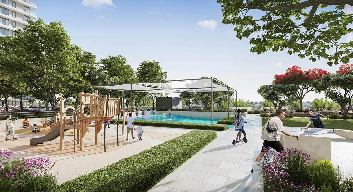 Club Drive at Dubai Hills Estate — official render 1