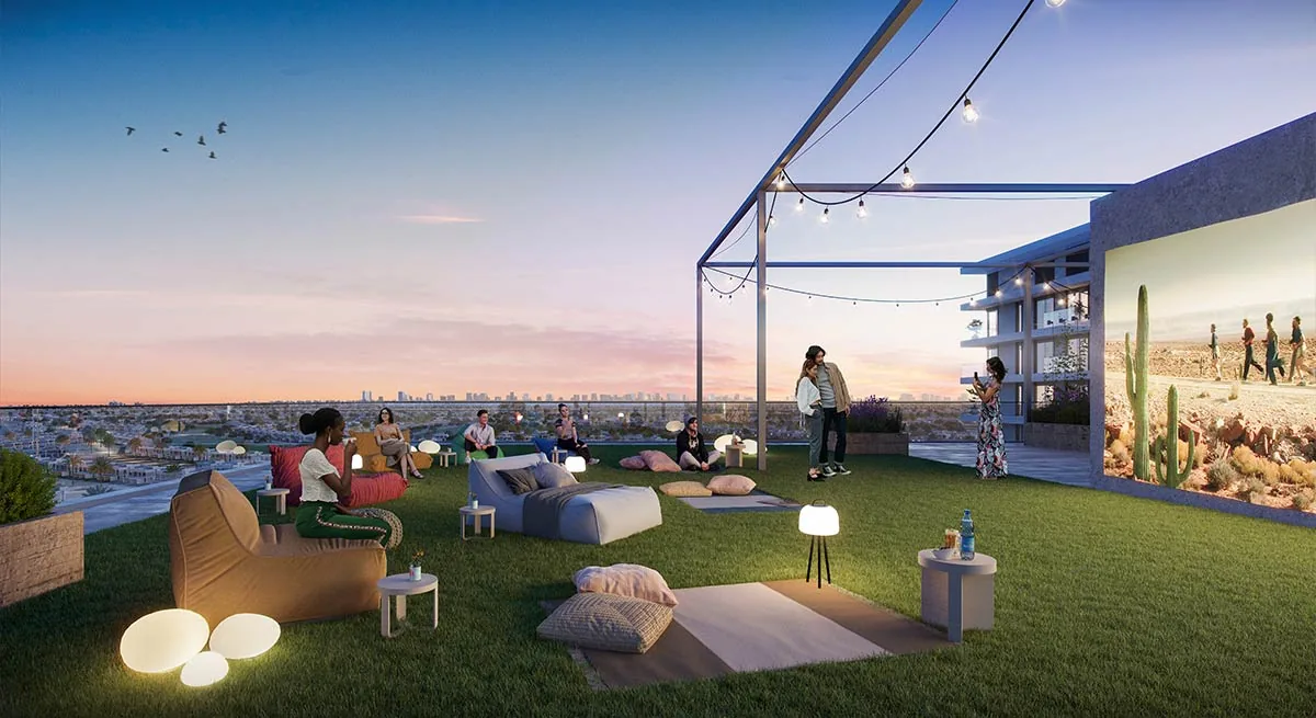 Club Drive at Dubai Hills Estate — official render 2