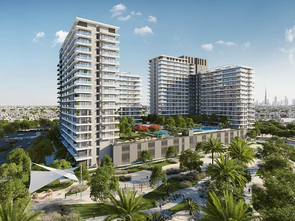 Club Drive at Dubai Hills Estate — official render 4