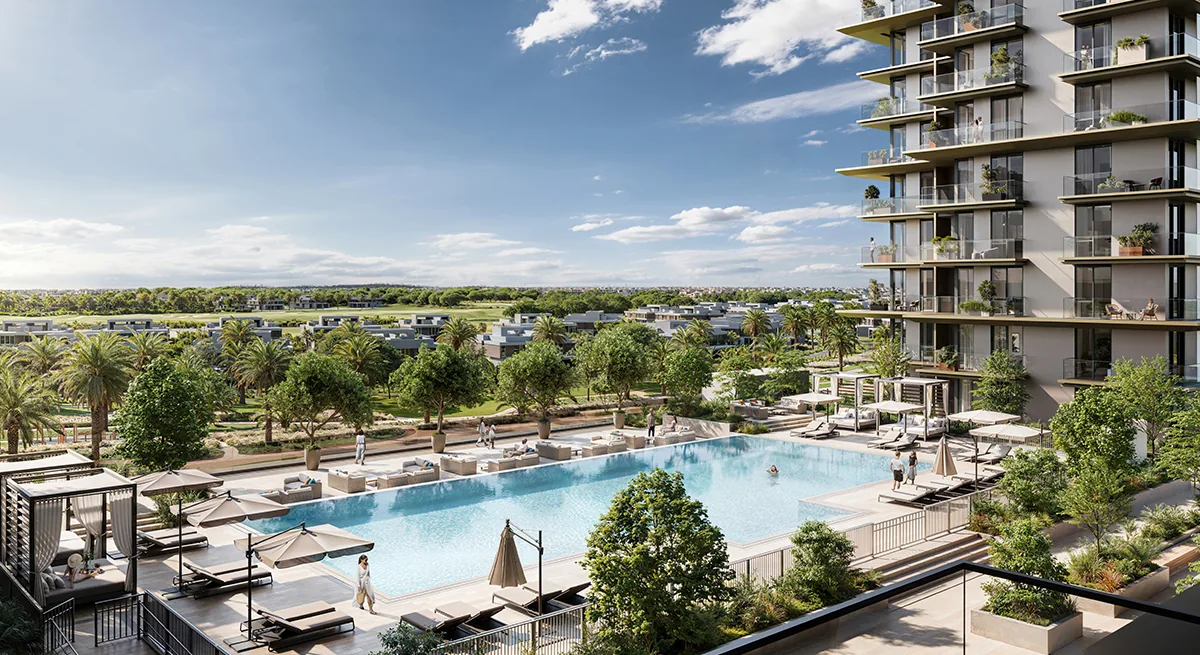 Club Place at Dubai Hills Estate — official render 2