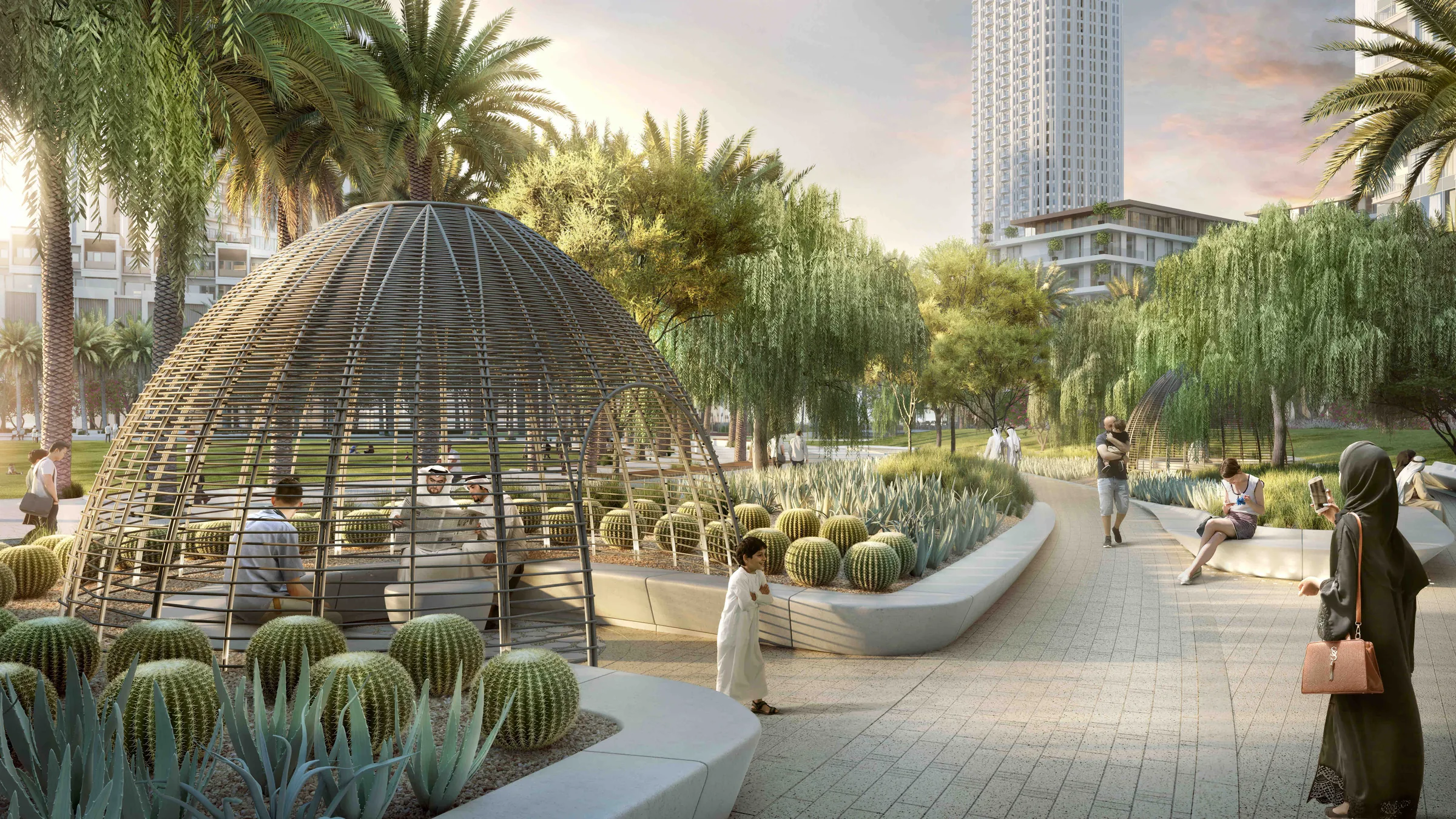 Creek Palace at Dubai Creek Harbour — official render 2