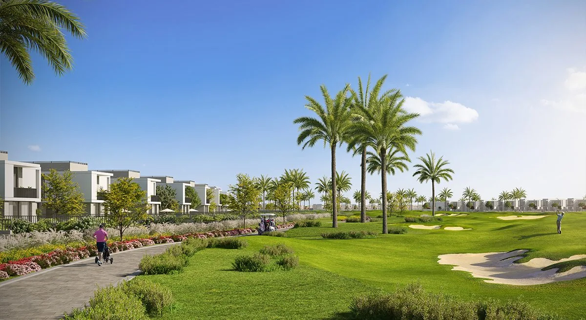 Fairway Villas 2 in Emaar South — official render 2