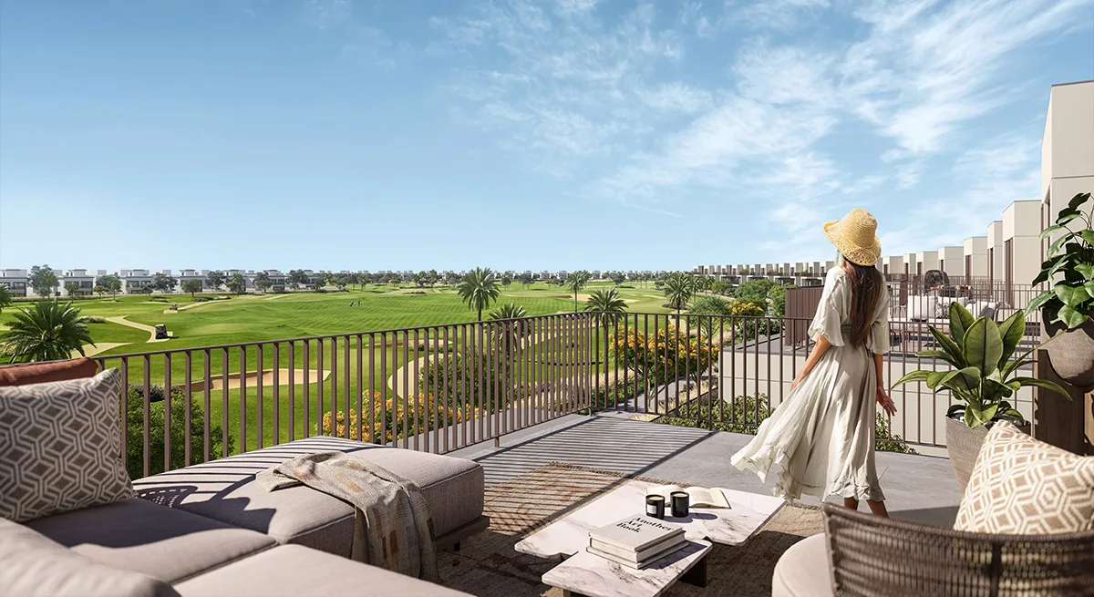 Fairway Villas 3 at Emaar South — official render 1