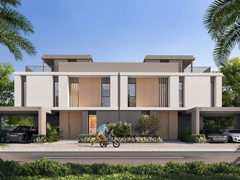 Fairway Villas 3 at Emaar South — official render 4