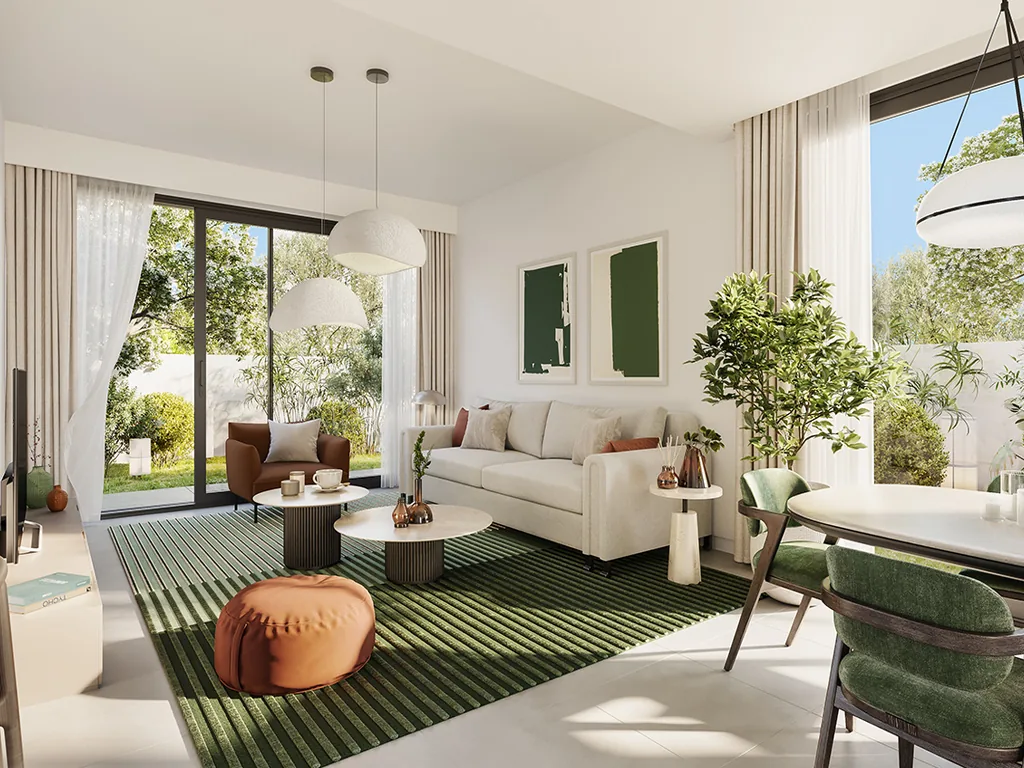 Fairway Villas in Emaar South — official render 2