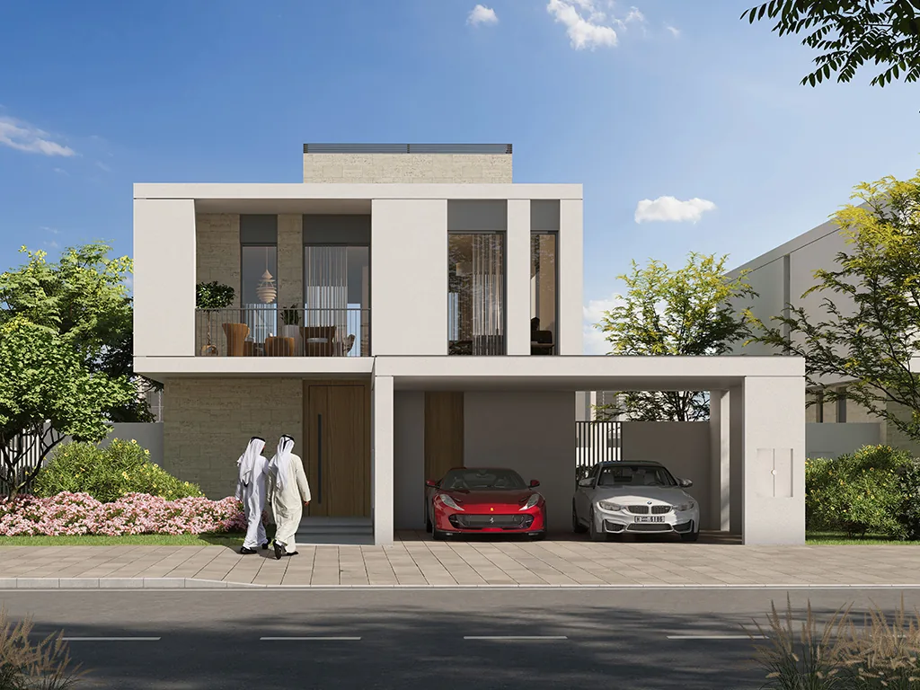 Fairway Villas in Emaar South — official render 4