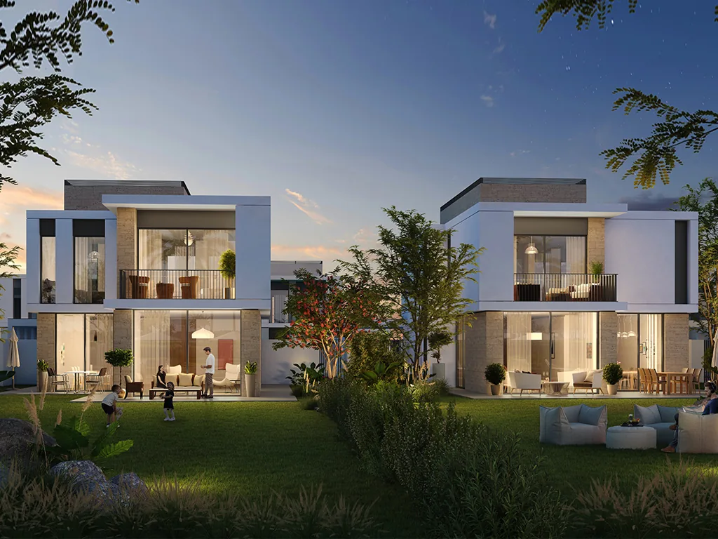 Fairway Villas in Emaar South — official render 5
