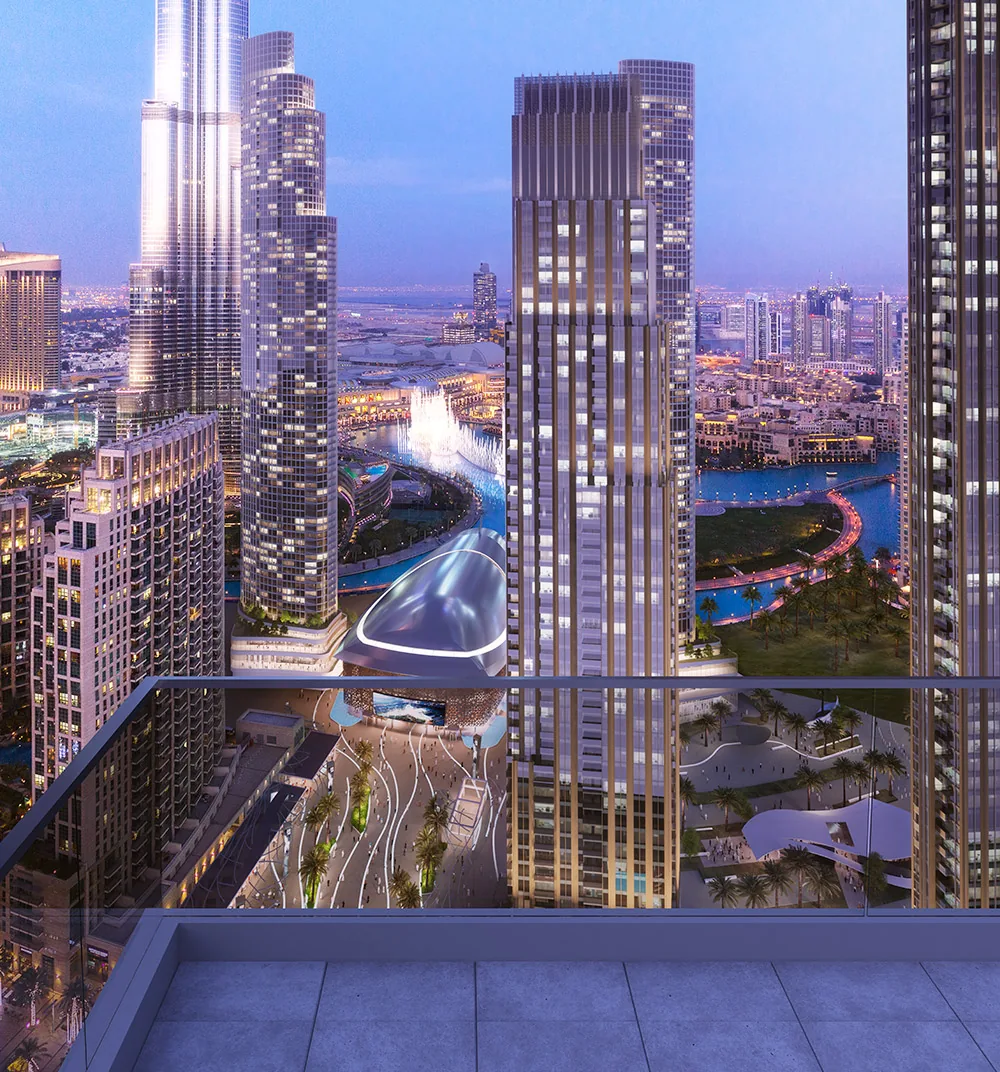 Forte at Downtown Dubai — official render 1