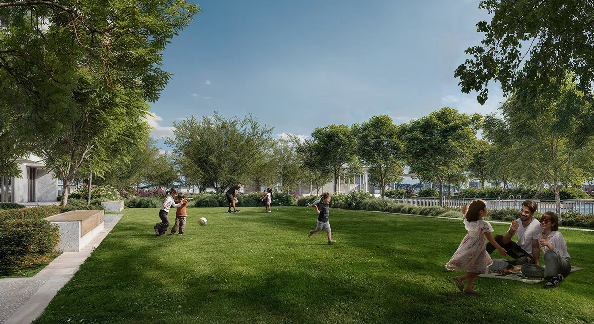 Golf Hillside at Dubai Hills Estate — official render 2