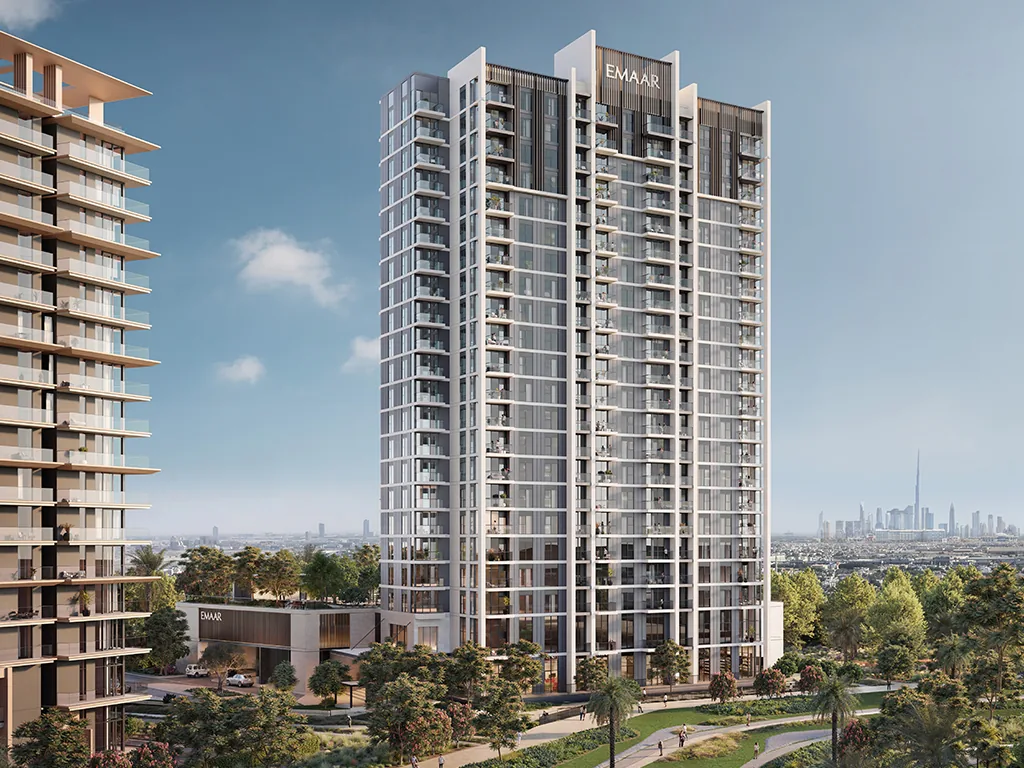 Golf Hillside at Dubai Hills Estate — official render 3