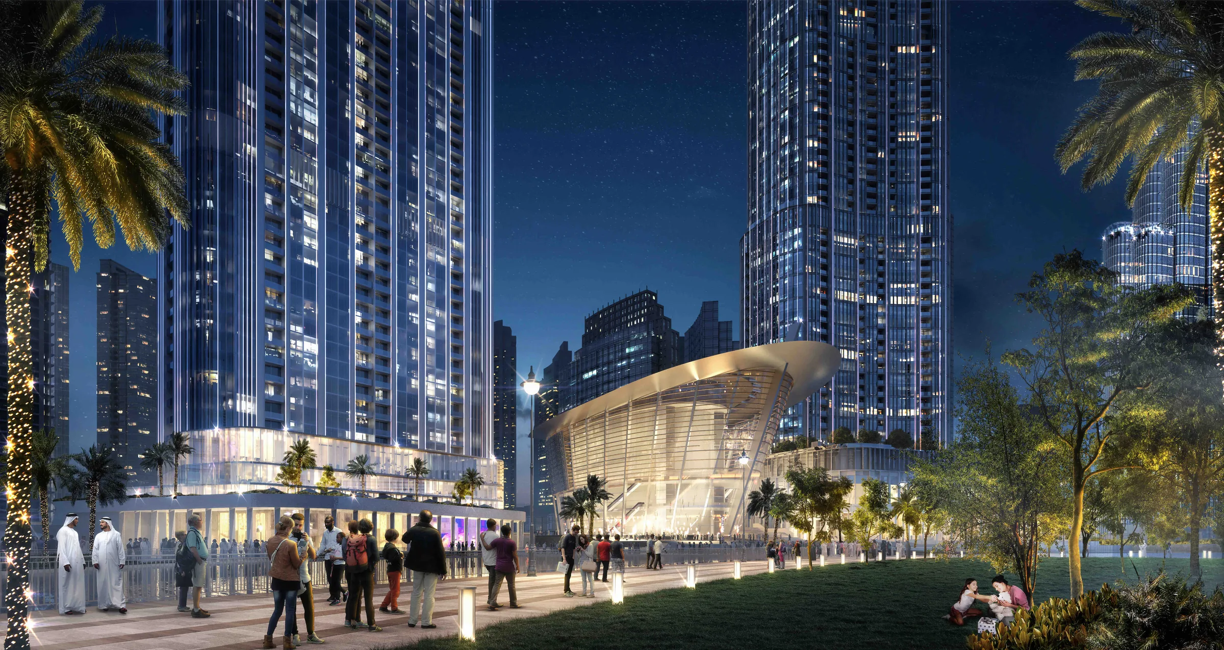Grand Signature Residences at Downtown Dubai — official render 3