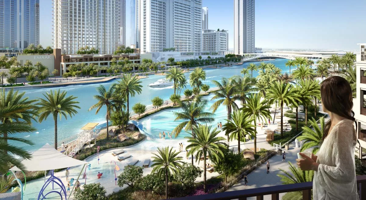 Grove at Dubai Creek Harbour — official render 1