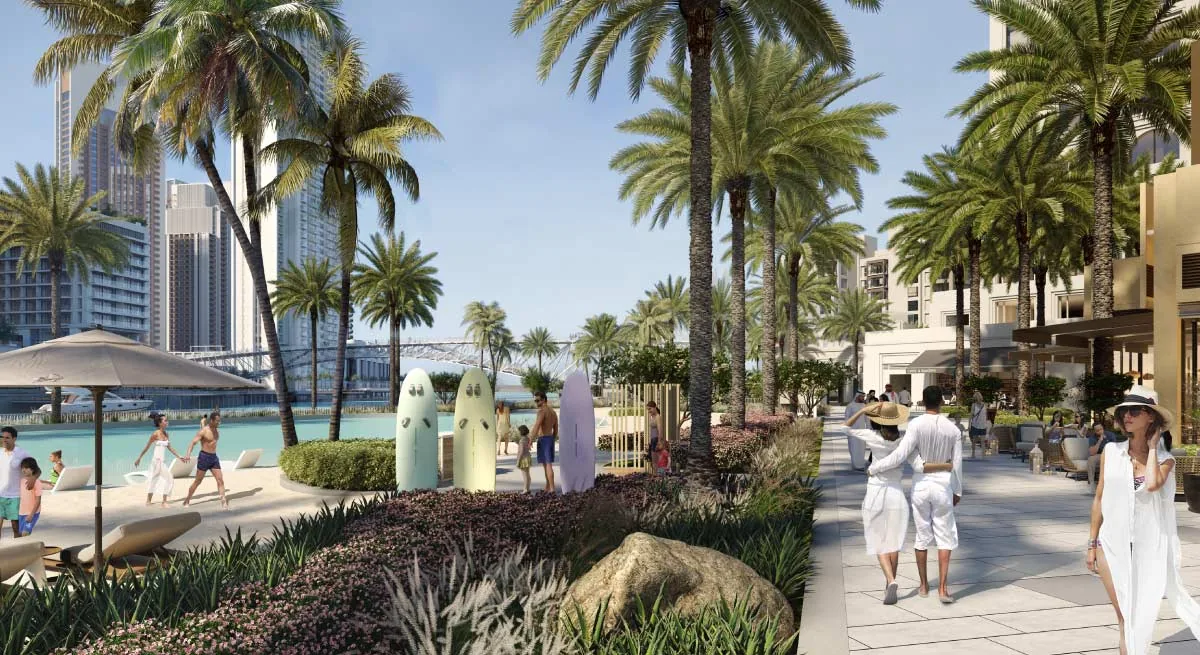 Grove at Dubai Creek Harbour — official render 2