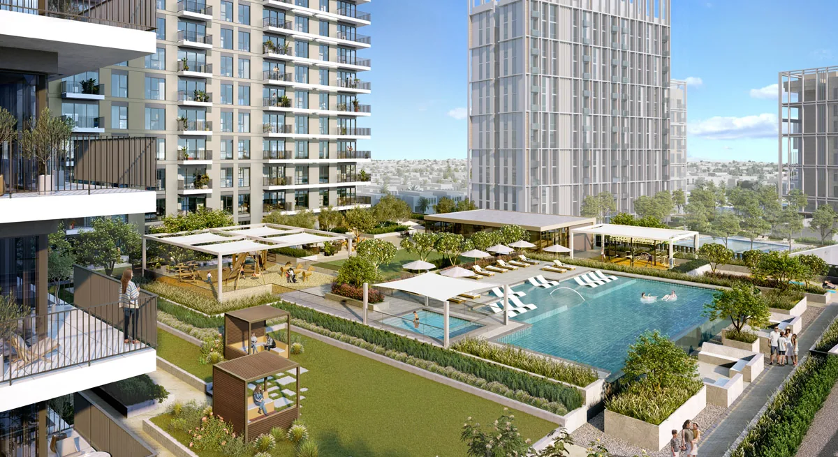Hills Park at Dubai Hills Estate — official render 1