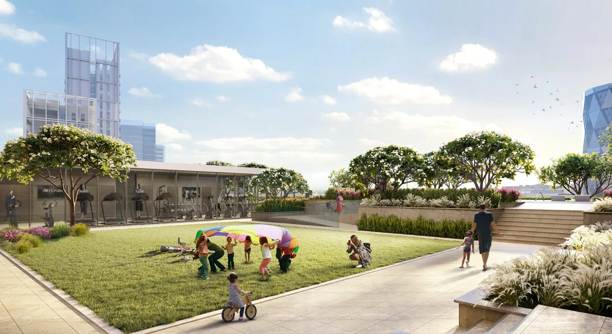 Hills Park at Dubai Hills Estate — official render 2