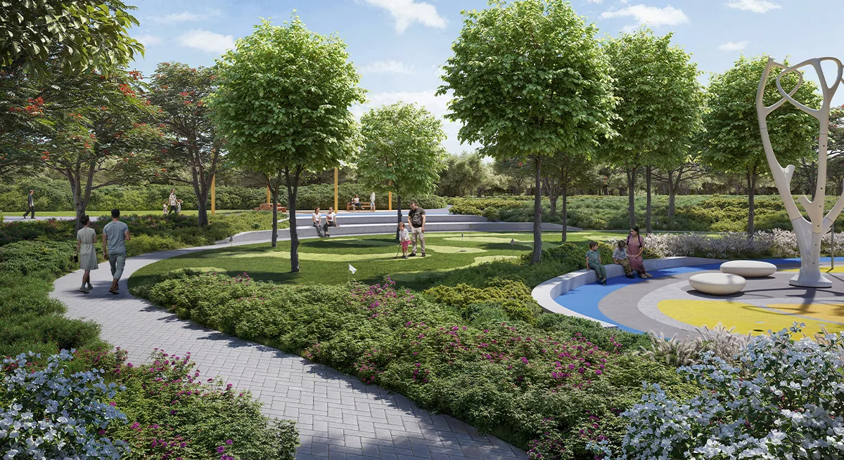 Hillsedge at Dubai Hills Estate — official render 1