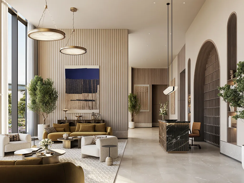 Lyvia by Palace at Dubai Creek Harbour — official render 5