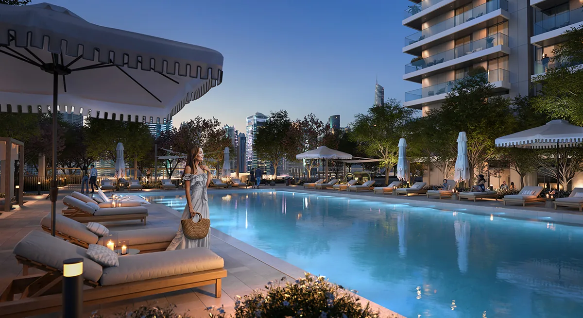 Marina Cove at Dubai Marina — official render 1