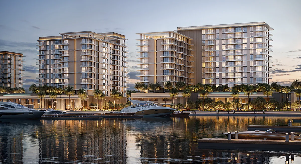 Marina Place 2 at Rashid Yachts & Marina — official render 1
