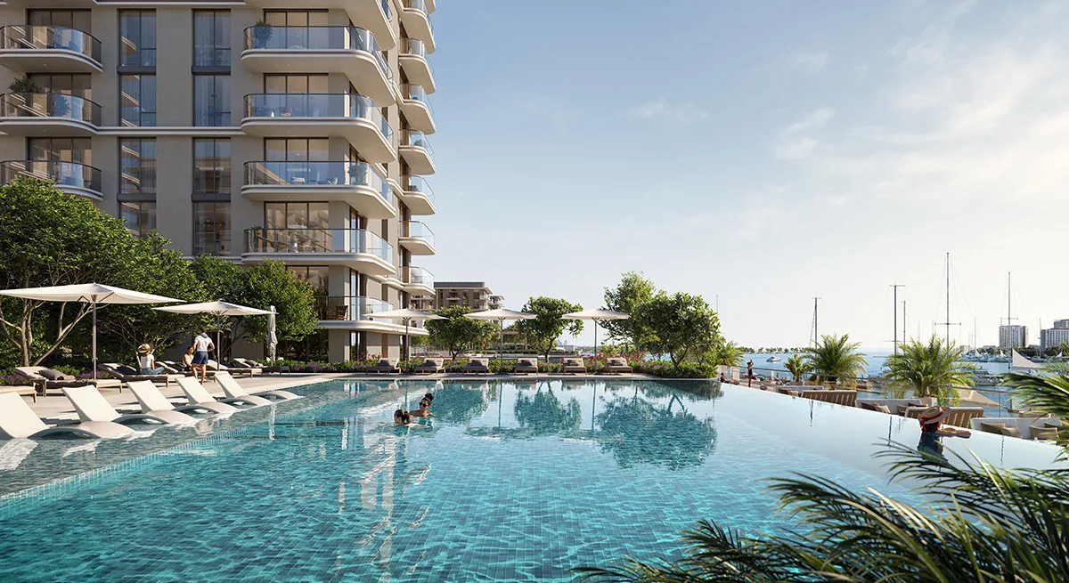 Marina Place 2 at Rashid Yachts & Marina — official render 2