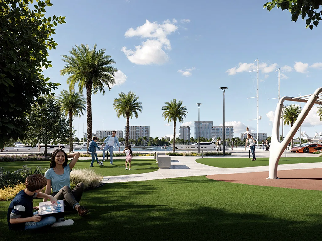 Marina Place 2 at Rashid Yachts & Marina — official render 5
