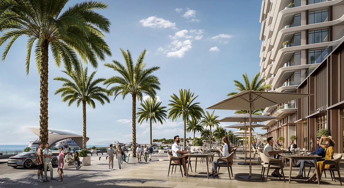 Marina Views at Rashid Yachts & Marina — official render 1