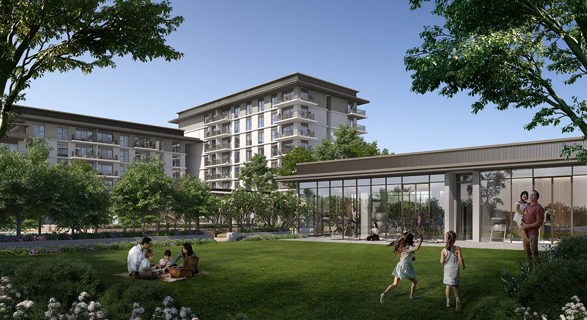 Ocean Point at Rashid Yachts & Marina — official render 2